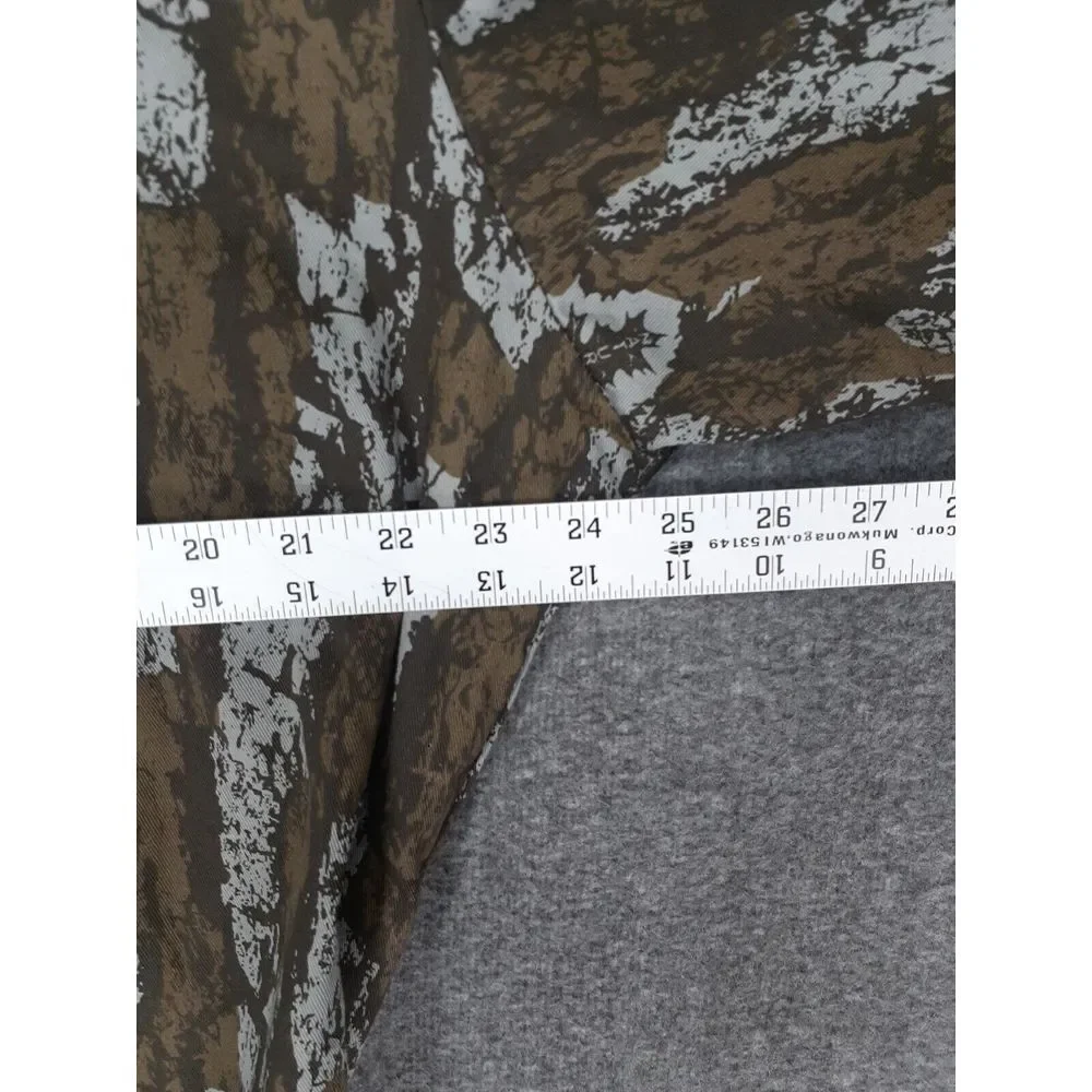 Vintage Charles Daly collection coveralls Adult XL Camoflauge natural bark‎ mens
